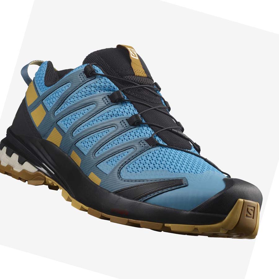 Salomon XA PRO 3D v8 Erkek Patika Koşu Ayakkabısı Mavi | TR 3527HAP